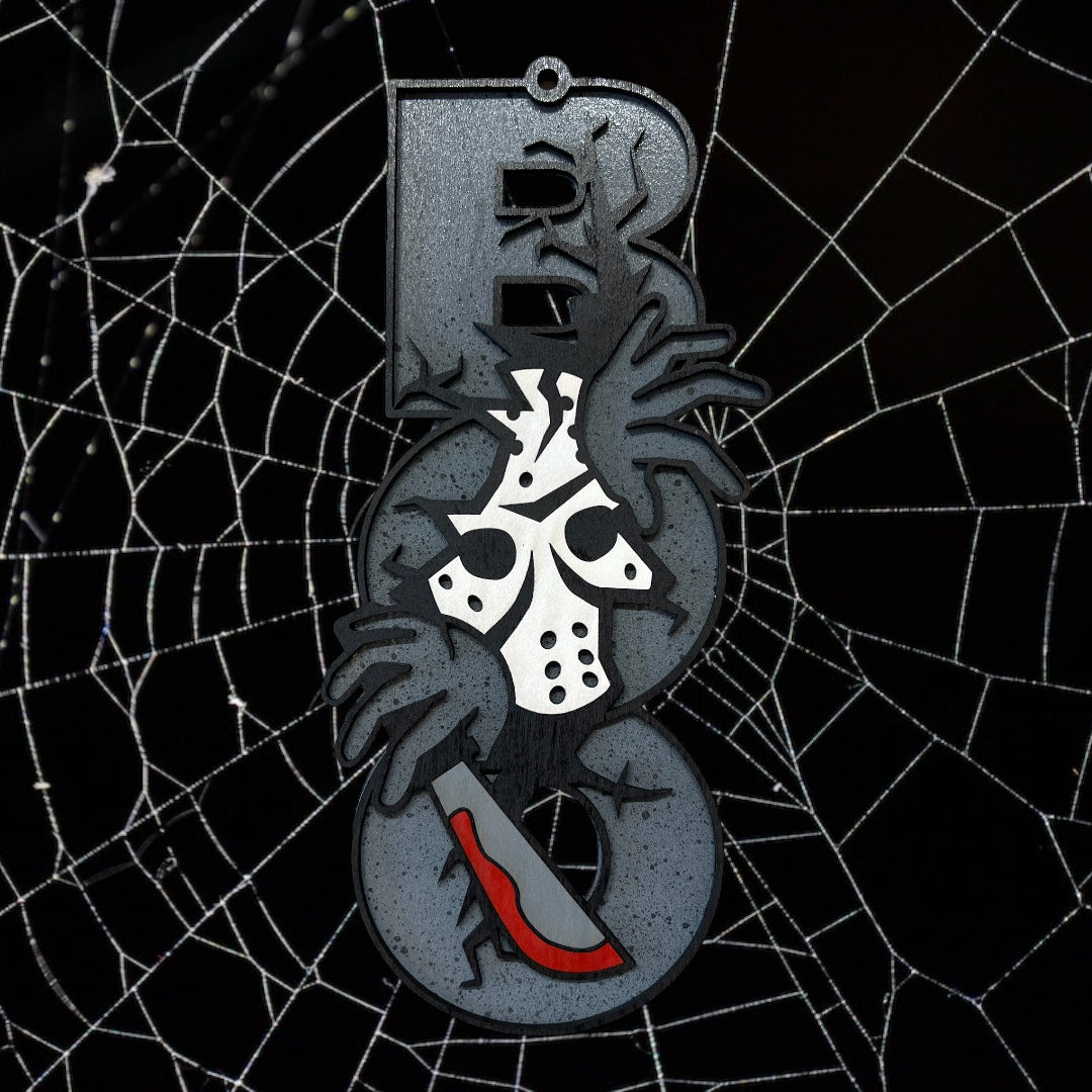 Friday 13th Boo Sign