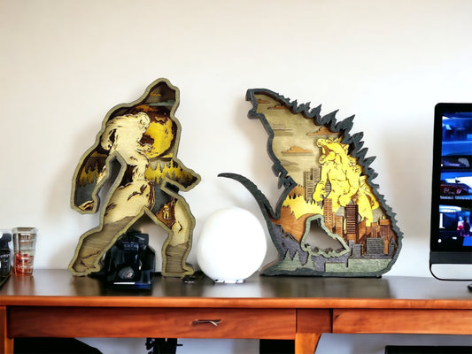 Bigfoot vs Godzilla