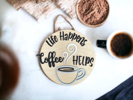 Coffee Helps Sign