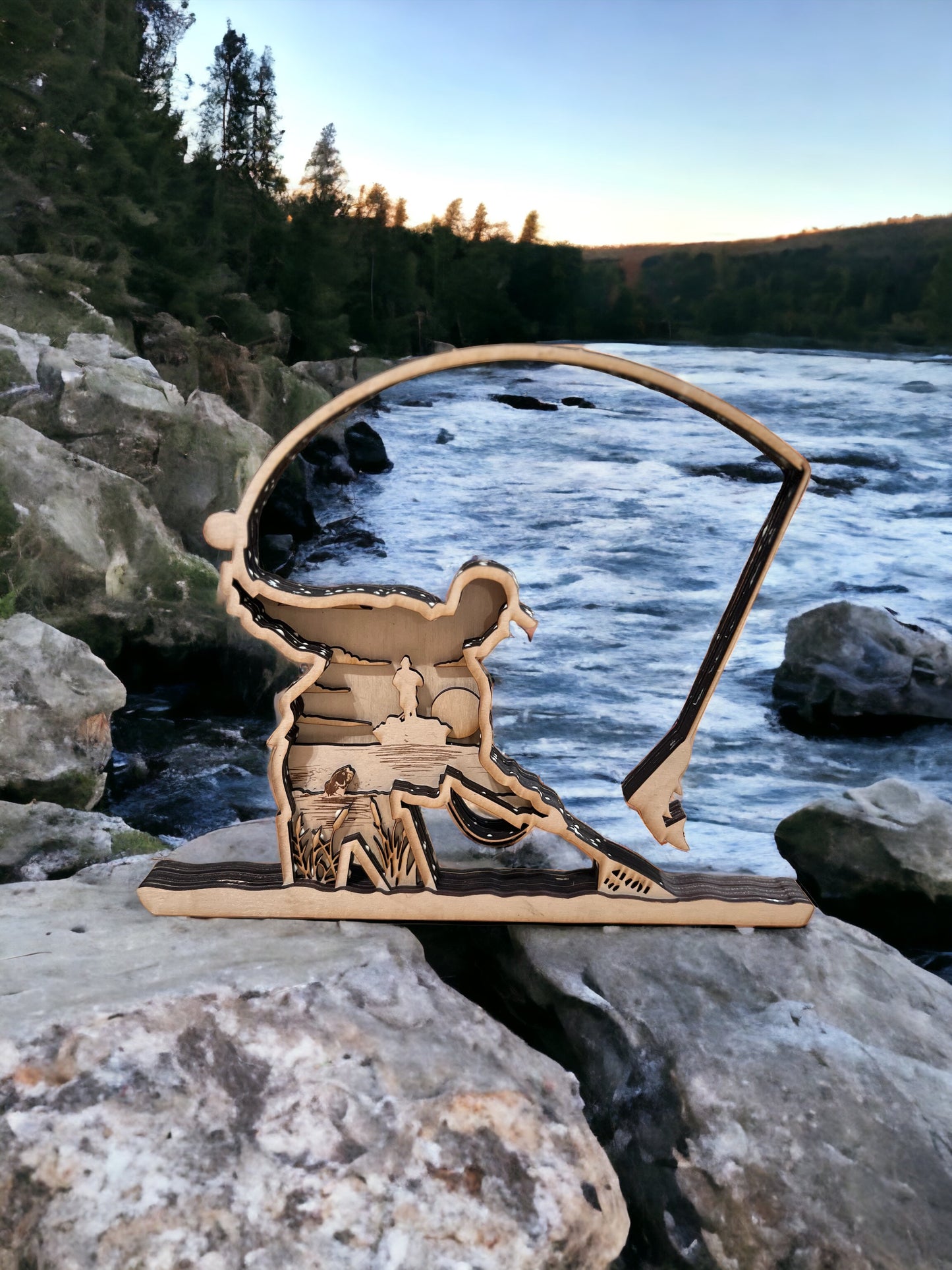 Fly fisherman