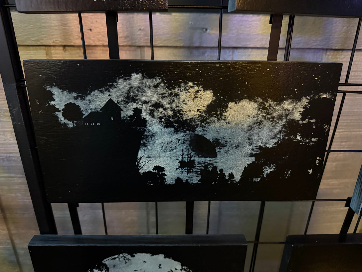 Engraved Wood Picture