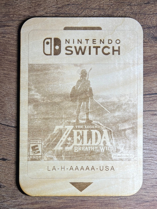 Zelda:BOTW Switch Cartridge