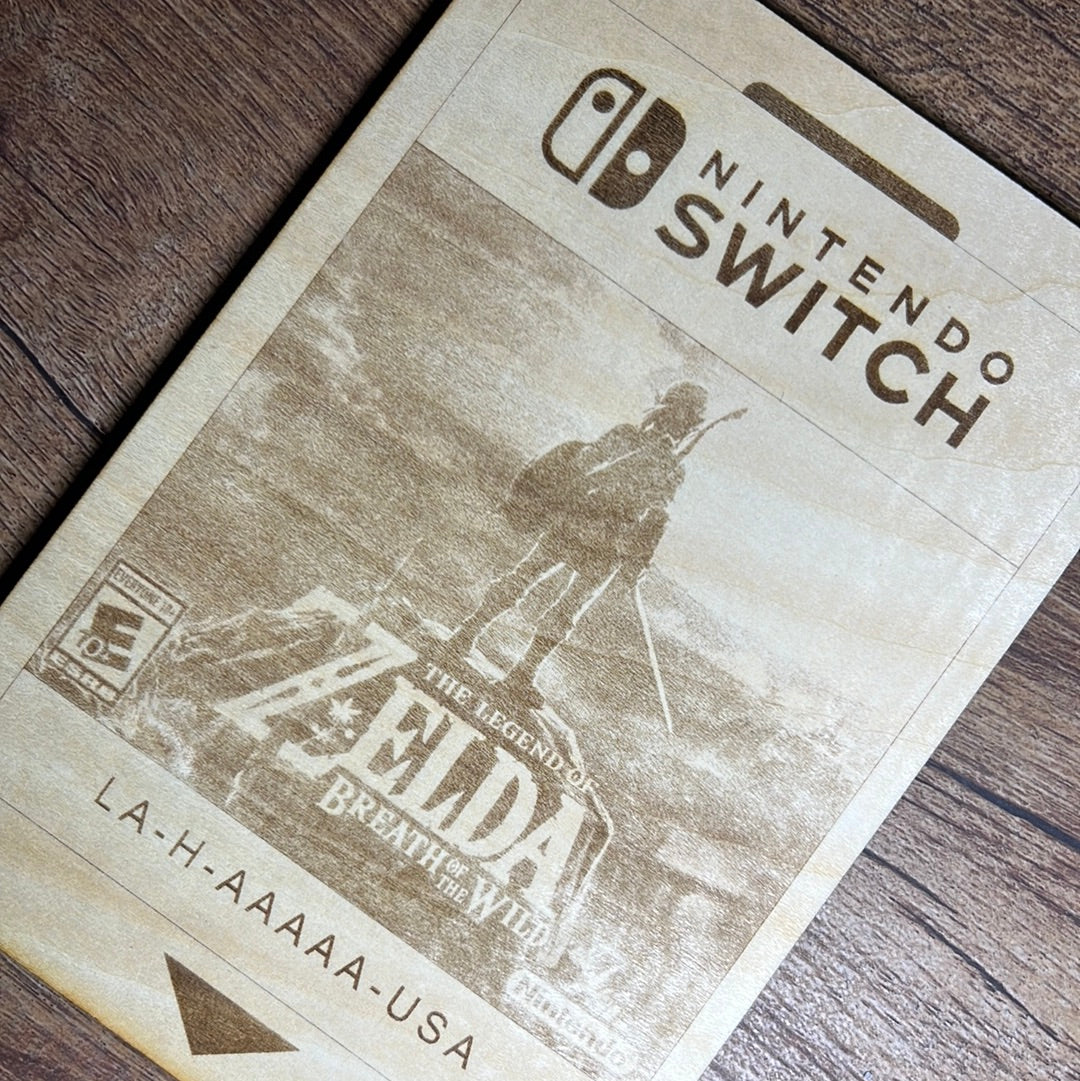 Zelda:BOTW Switch Cartridge