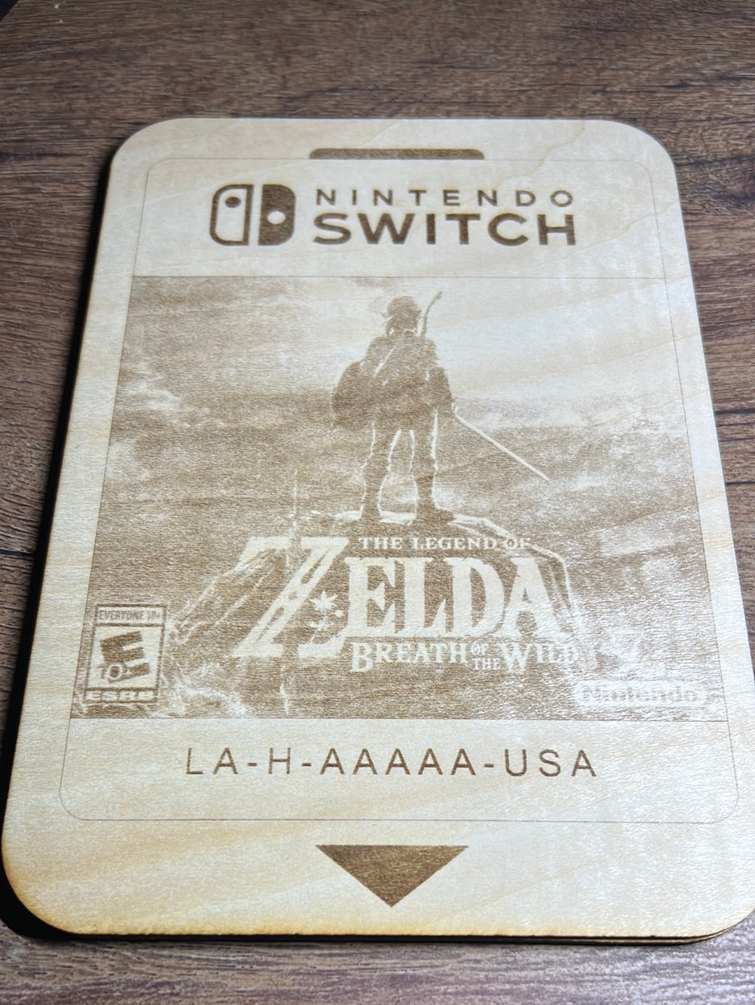 Zelda:BOTW Switch Cartridge
