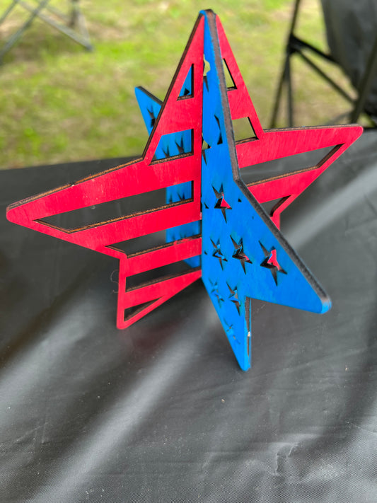 3D Star Flag